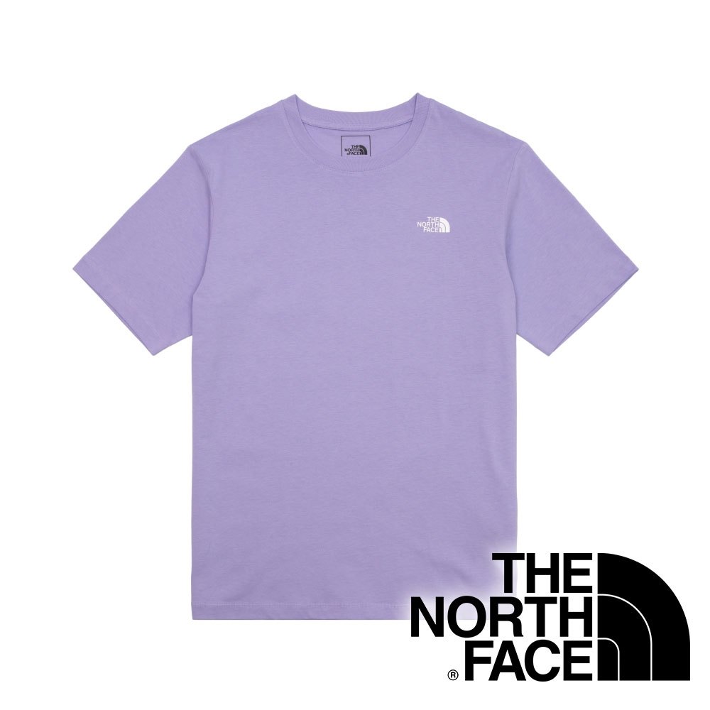 【THE NORTH FACE 美國】男短袖圓領T恤『紫』NF0A88GC 戶外 露營 登山 健行 休閒 時尚 短袖 上衣 T恤