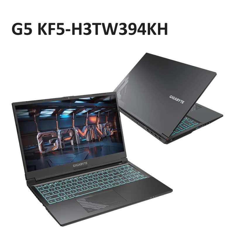 技嘉 G5 KF5-H3TW394KH i7-13620H/RTX4060/16G 15.6吋電競筆電