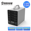 STARDOM ST4-B31 USB3.2 Gen2 Type-C 4槽硬碟外接盒