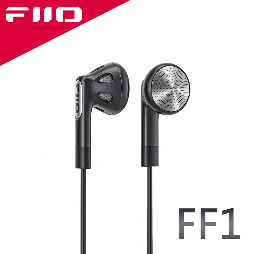 ｛音悅音響｝Fiio FF1 平頭塞耳機 大尺寸動圈單體 可換線 麥克風線控 輕量化設計