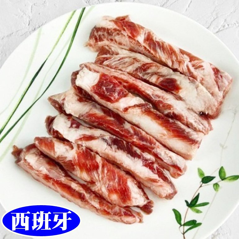 【立揚水產】西班牙伊比利豬肋條肉(500g±20g/包)
