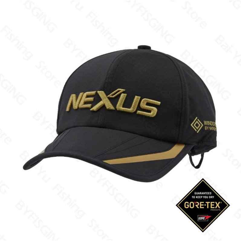 ◎百有釣具◎SHIMANO CA-103X Nexus Gore-Tex 防風帽 黑色防風透氣釣魚帽 黑色M(107725)