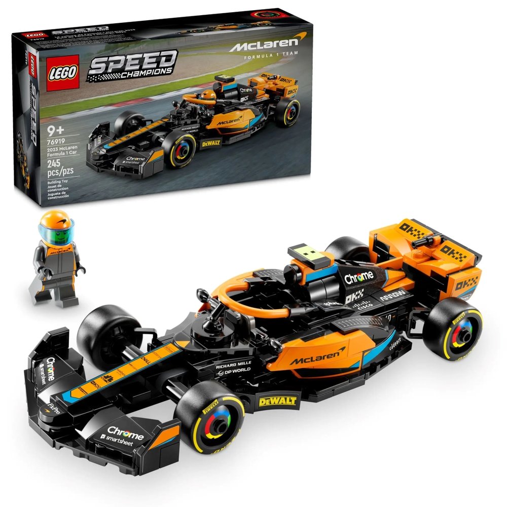LEGO樂高 76919 極速賽車系列 2023 McLaren F1 RaceCar 245PCS