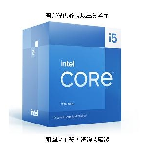 [促] 英特爾 INTEL 第十三代 Core i5 13400F(無顯卡)六核心 2.5GHz-4.6GHz INTEL 第十三代 Core i5 13400 [O4G] [全新免運][編號 W67138]