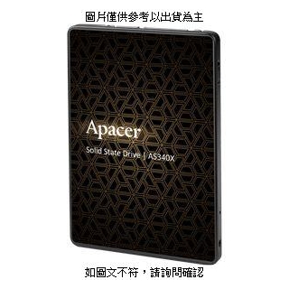 APACER Apacer AS340X SATA3 2.5吋 480GB SSD Apacer AS340X SATA3 2.5吋 480GB SSD 6Gb/s/ ;/ 480GB/ ;/ [O4G] [全新免運][編號 W55611]