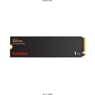 SANDISK SanDisk Extreme NVMe SSD, 1TB, PCIe Gen 4.0, M.2 2280-S3-M SanDisk Extreme NVMe SSD, 1TB, [O4G] [全新免運][編號 W73372]
