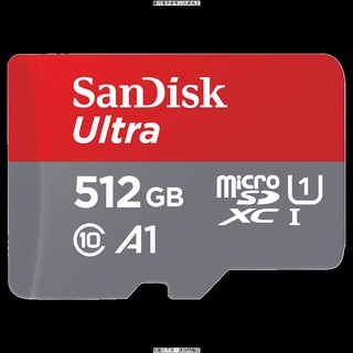 SANDISK SanDisk Ultra microSDXC 512GB, A1, C10, U1, UHS-I, 150MB/s R 記憶卡 SanDisk Ultra microSDX [O4G] [全新免運][編號 W64475]