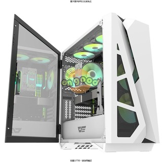 darkflash DLZ31旗艦款 白色ATX電腦機殼(含ARGB風扇*4 darkFlash DLZ31 ATX機箱(含風扇)-白 DF-CA-DLZ31W [O4G] [全新免運][編號 K18616]
