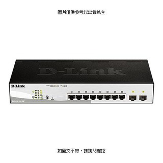 D-LINK D-Link DGS-1210-10P 智慧型網管交換器 D-Link DGS-1210-10P 智慧型網管交換器 8埠Gigabit smart [O4G] [全新免運][編號 W55430]