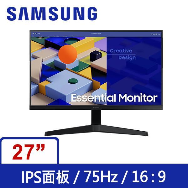 (聊聊享優惠) 三星SAMSUNG 27型S27C310EAC 平面液晶顯示器(台灣本島免運費)