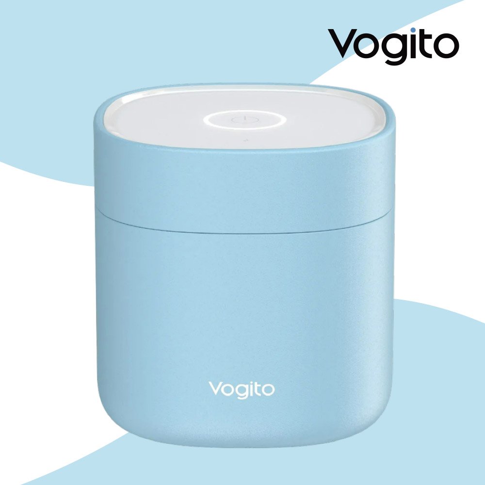 【Vogito 好日照】Qube奶嘴殺菌盒 (寶寶藍) 紫外線消毒