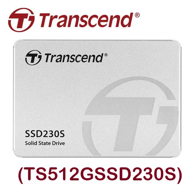 Transcend 創見 512GB SSD230S 2.5吋SATA III SSD固態硬碟 (TS512GSSD230S)