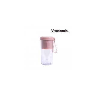 【Vitantonio】2代無線USB隨行果汁杯 霧玫瑰