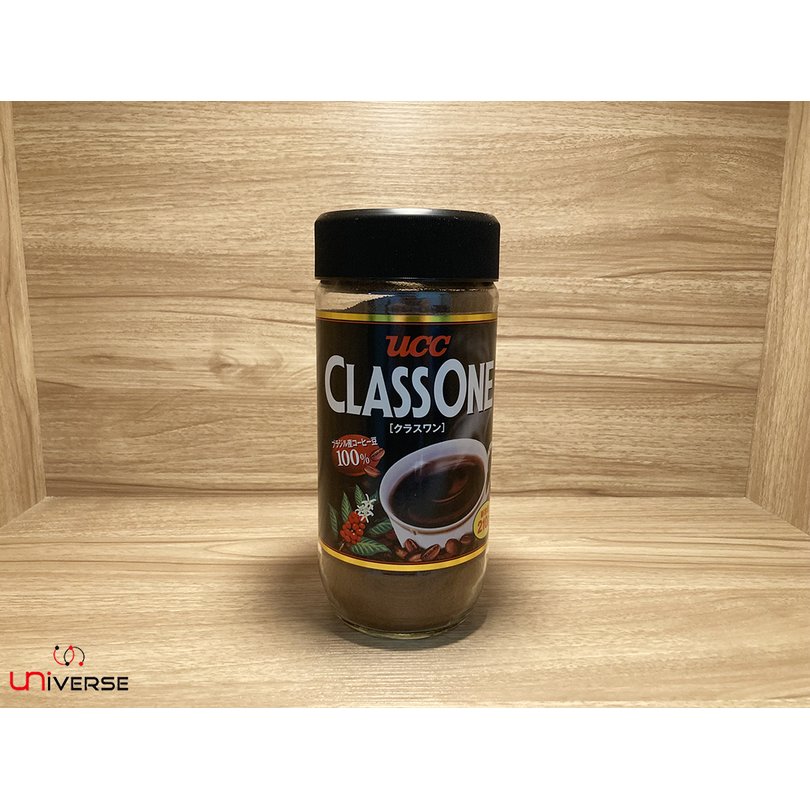 【宇恩生活小舖】日本UCC 即溶咖啡 Class One 一級咖啡 黑咖啡 無糖咖啡 大容量 罐裝咖啡 210g