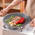 HONDONI 新款316韓式不銹鋼不沾烤盤 燒烤盤 煎烤盤 卡式爐電磁爐烤盤(贈BBQ全配)