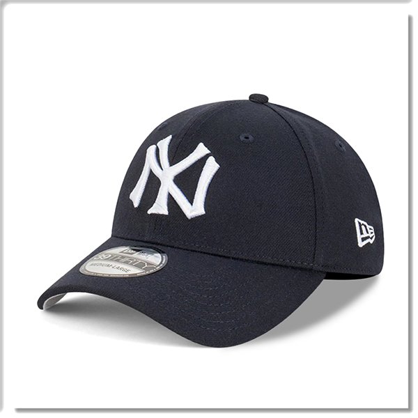 【ANGEL NEW ERA】NEW ERA MLB 紐約 洋基 復古 LOGO 39THIRTY 丈青色 全封 老帽
