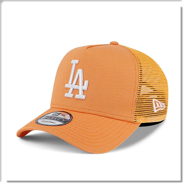 【ANGEL NEW ERA】NEW ERA MLB 洛杉磯 道奇 橙色 網帽 9FORTY 卡車帽 大谷翔平 山本由伸