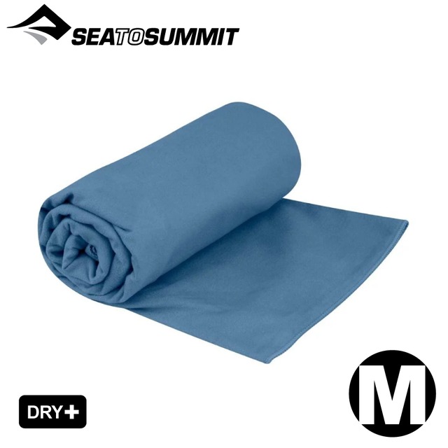 【Sea To Summit 澳洲 輕量快乾毛巾 M《月光藍》】ACP071031/吸水毛巾/運動毛巾/速乾毛巾