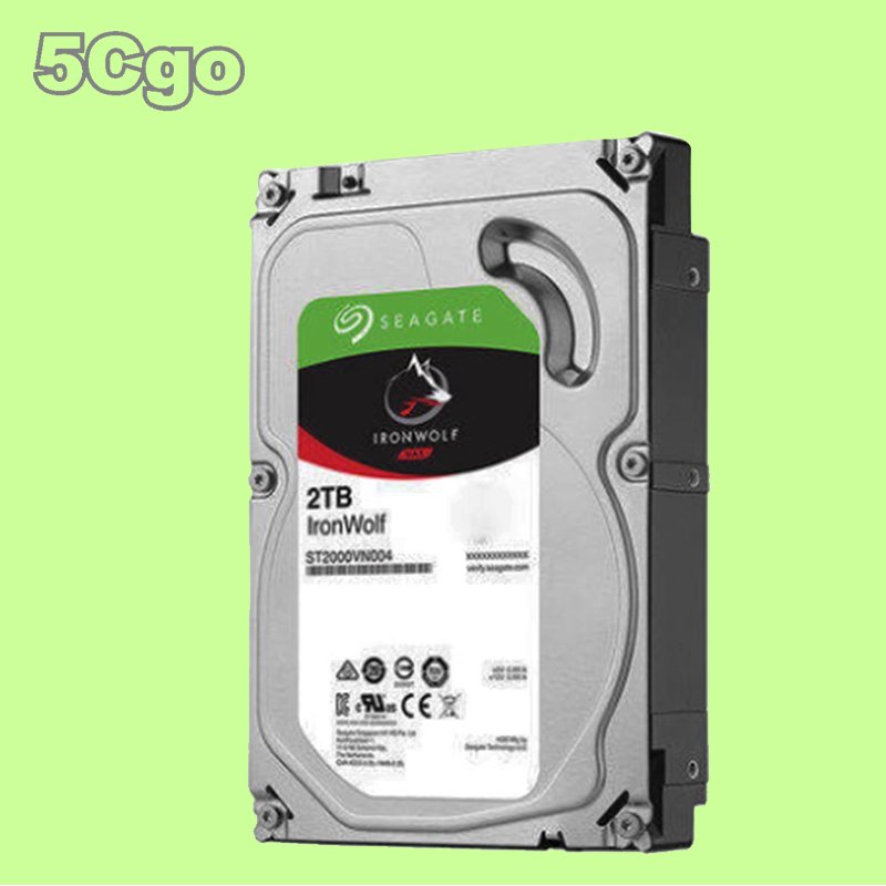 5Cgo【權宇】希捷新酷狼3.5吋ST2000VN004 2TB SATA3 企業級NAS儲存64MB 5900轉含稅