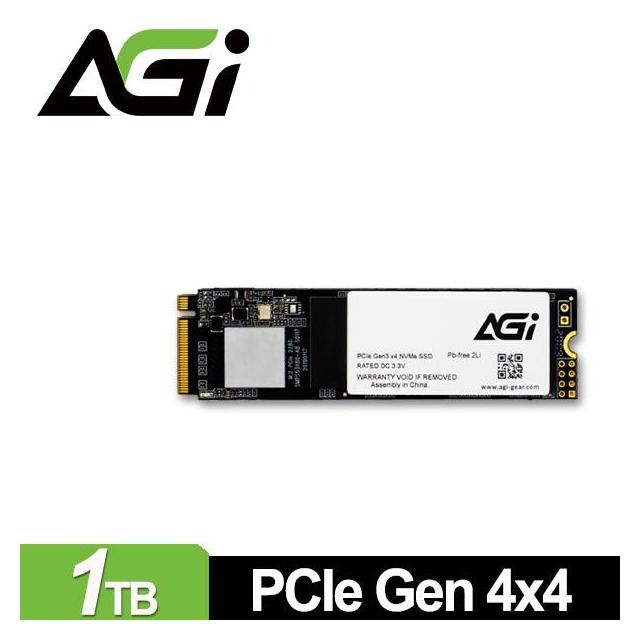 AGI 亞奇雷 AI818 1TB M . 2 PCIe 4 . 0 SSD 固態硬碟SSD