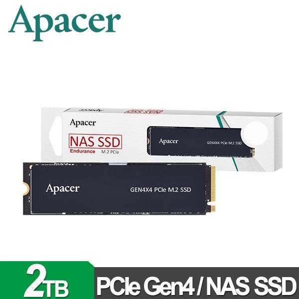 Apacer宇瞻 PB4480 2TB M . 2 PCIe 4 . 0 NAS SSD 固態硬碟SSD