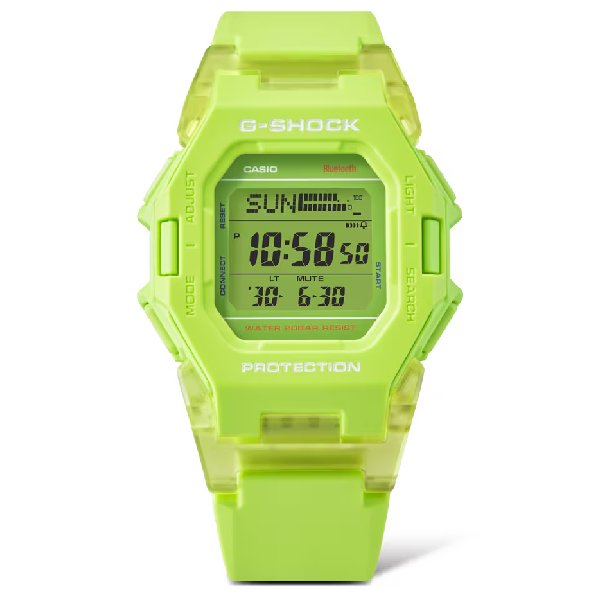 CASIO 卡西歐 GD-B500 系列 GD-B500S-3 未來時尚纖薄爆款腕錶 綠 41.5mm