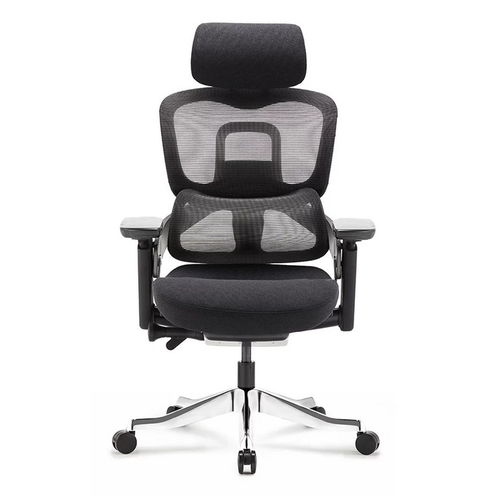 HJ-UEP530 漂浮椅 (黑框/黑色網背/黑色乳膠泡棉座墊) 限時降價 HAWJOU 豪優人體工學椅專賣店