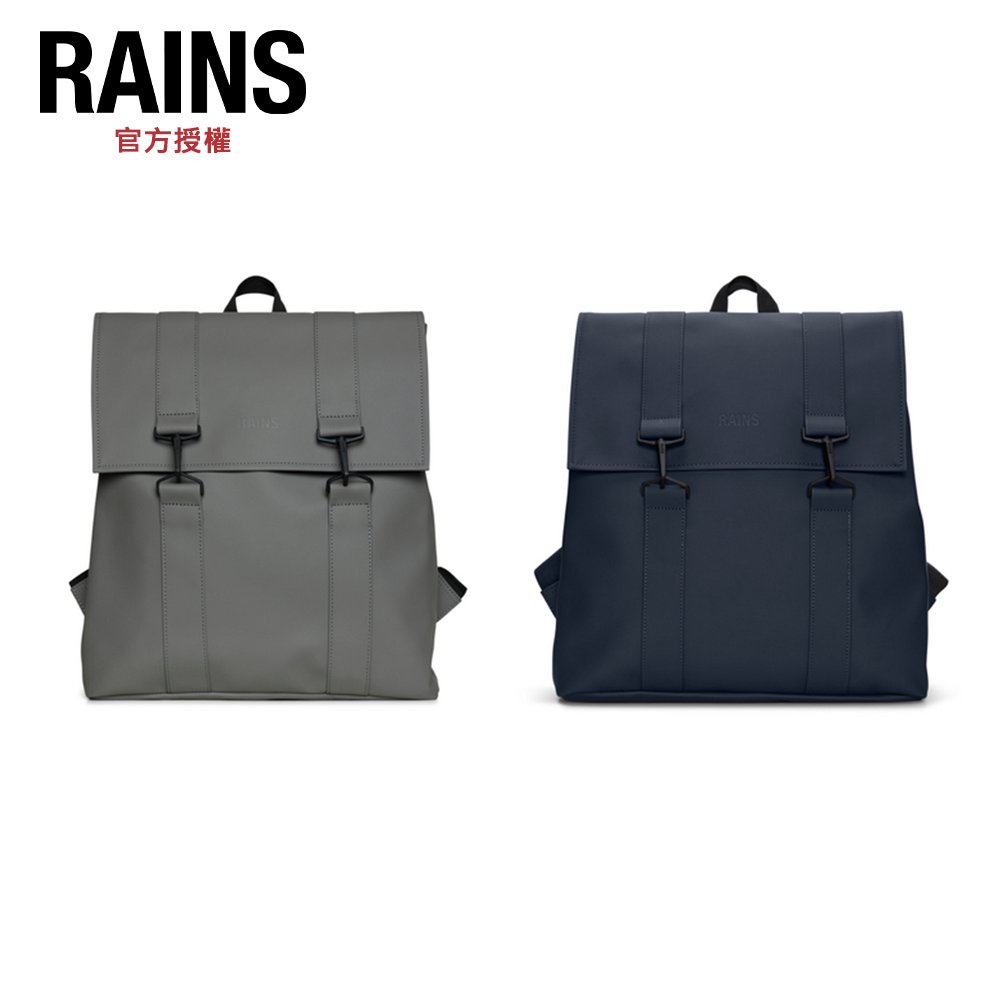 RAINS MSN Bag W3 經典防水雙扣環後背包(13300)