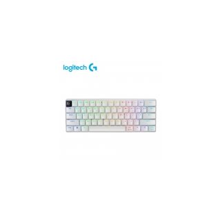 【Logitech 羅技】G Pro X 觸感軸職業機械式60%電競鍵盤｜白色