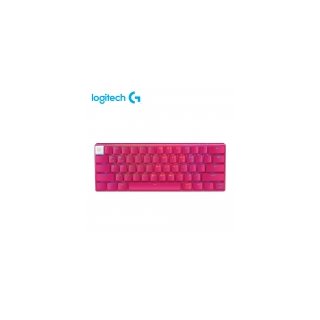 【Logitech 羅技】G Pro X 觸感軸職業機械式60%電競鍵盤｜桃色