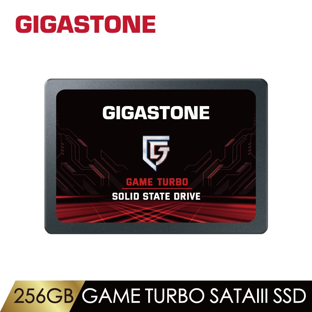 GIGASTONE 2.5吋固態硬碟SSD 256GB(Game Turbo) ( 2.5吋 SSD 256GB(Game Turbo) )