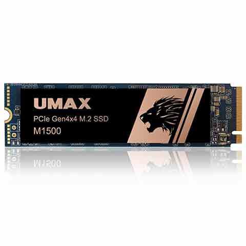 UMAX SSD M1500 2280 PCIe Gen4x4 4TB 內接固態硬碟(SSD)
