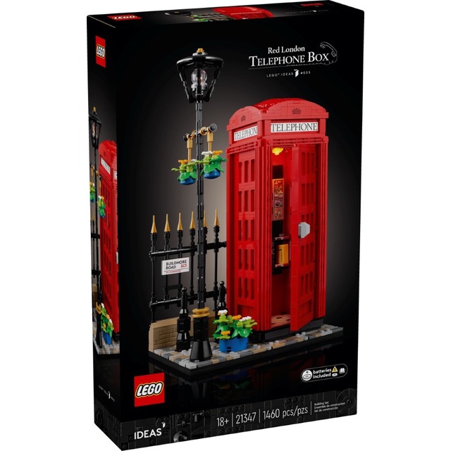 樂高LEGO IDEAS 倫敦紅色電話亭 21347 TOYeGO 玩具e哥