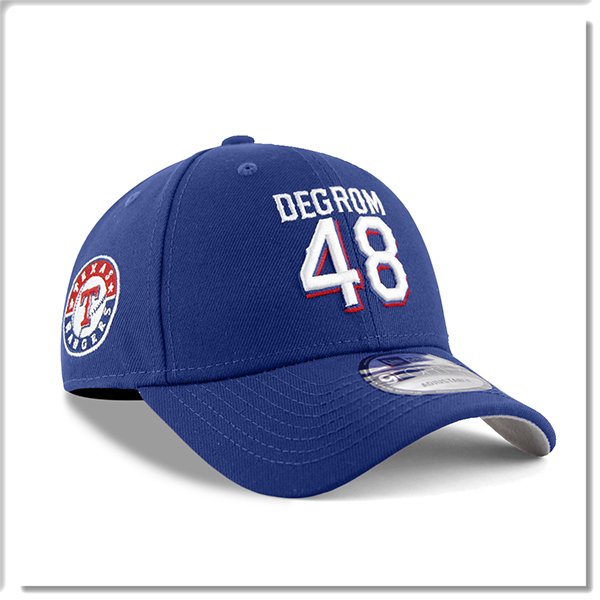 【ANGEL NEW ERA】NEW ERA MLB 德州 遊騎兵 DeGrom #48 寶藍 9FORTY 老帽