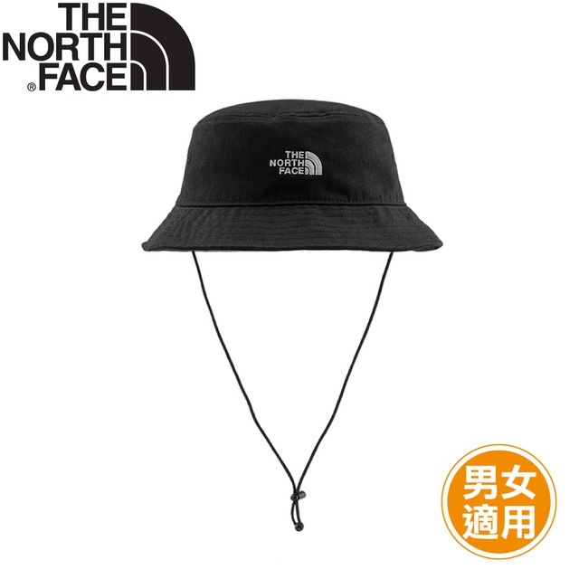 【The North Face 美國 漁夫帽《黑》】7WHN/登山/運動帽/防曬/露營/男女