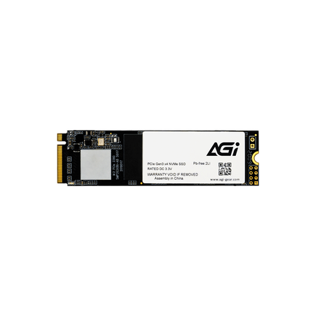 AGI M.2 PCIe NVMe SSD Rapidity AI298 512GB SSD固態硬碟