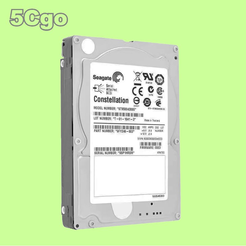 5Cgo【權宇】Seagate/希捷ST9500430SS 500GB 6gb 7.2K SAS 2.5寸伺服器儲存含稅