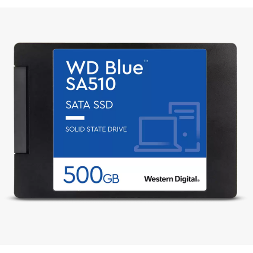 WD Blue SA510 SATA SSD 2.5 吋 500G (WDS500G3B0A) SSD固態硬碟