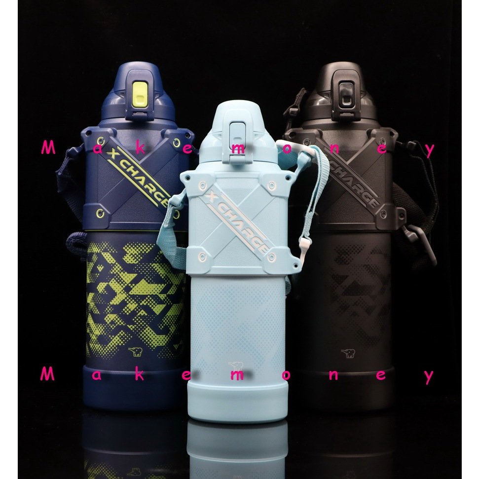 新款ZOJIRUSHI 象印 SD-HB10 SD-HB15ㄧ體式中栓 彈蓋運動型水瓶 可提 可揹 彈蓋直飲 保溫 保冷($1850)