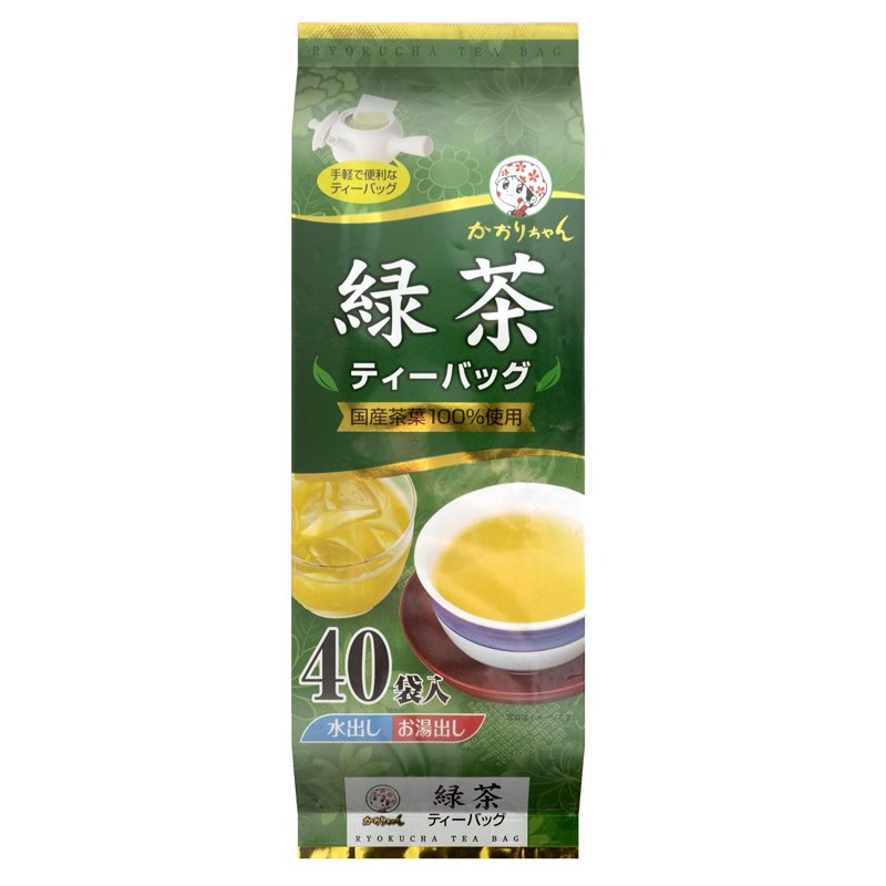 +東瀛go+ kaori 宇治德森德綠茶茶包 200g 40袋入 茶包 綠茶 日本茶包 冷熱沖泡 日本必買 日本進口
