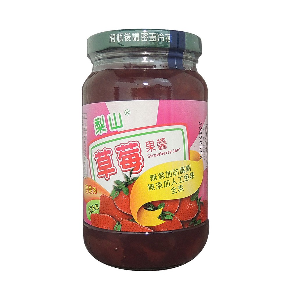 梨山牌草莓果醬430g(超取一單限7罐)