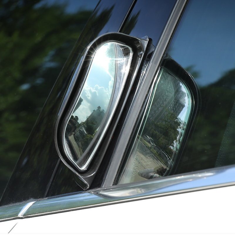 【DN283】汽車後排後視鏡 後照鏡 後視鏡 輔助鏡 盲點鏡 開門下車 B柱 觀察鏡 倒車鏡