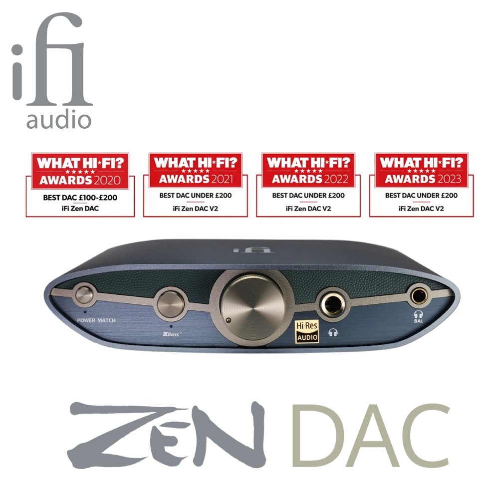 志達電子 英國 iFi Audio ZEN DAC V3 家用USB DAC 耳機擴大機/前級擴大機