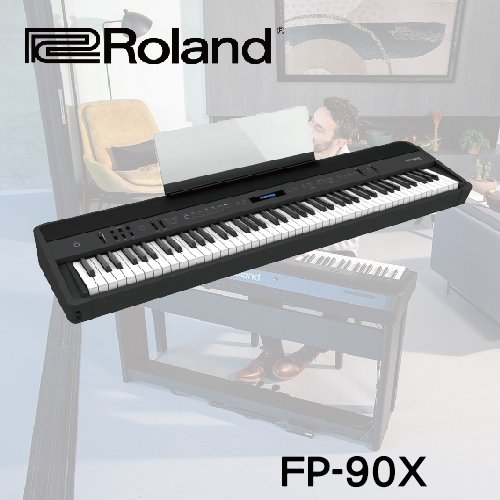 【非凡樂器】ROLAND FP-90X數位鋼琴單琴 /黑色 / 含原譜架 / 公司貨保固