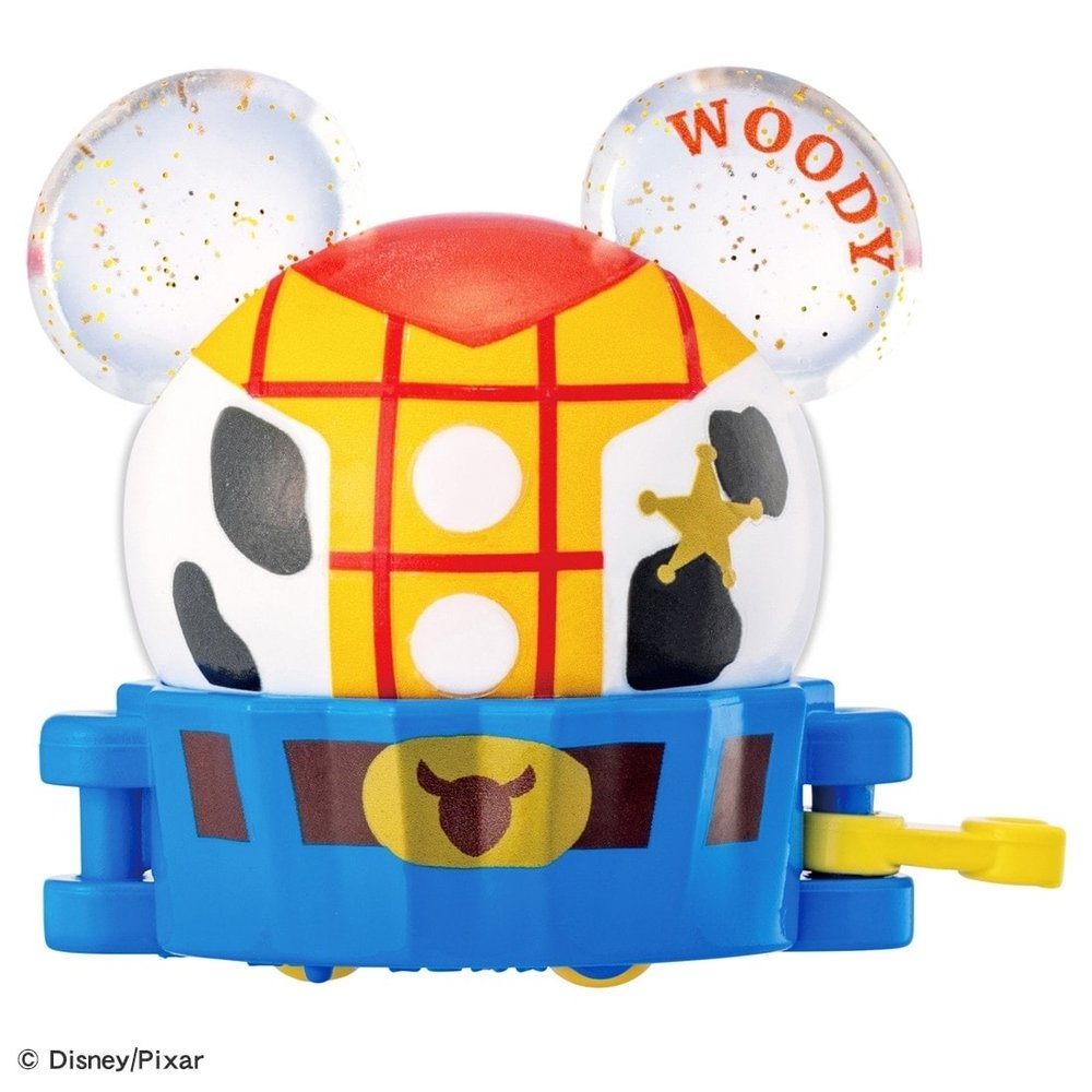 JPGO 迪士尼 玩具總動員 胡迪 TOMY車 SP 杯子蛋糕 遊園列車 TOMICA 玩具車 小車 模型 TAKARATOMY