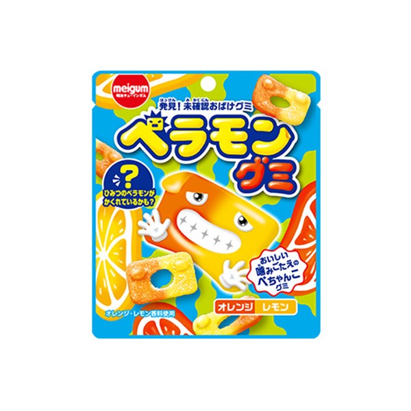 +東瀛go+ (特價) meij 明治 造型雙味水果軟糖 18g 軟糖 meigum 水果軟糖 檸檬 橘子 日本必買 日本原裝