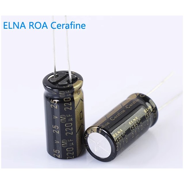 ELNA ROA Cerafine 25v/220uF 發燒音頻電解電容