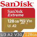 SanDisk Extreme microSDXC A2 128GB 記憶卡