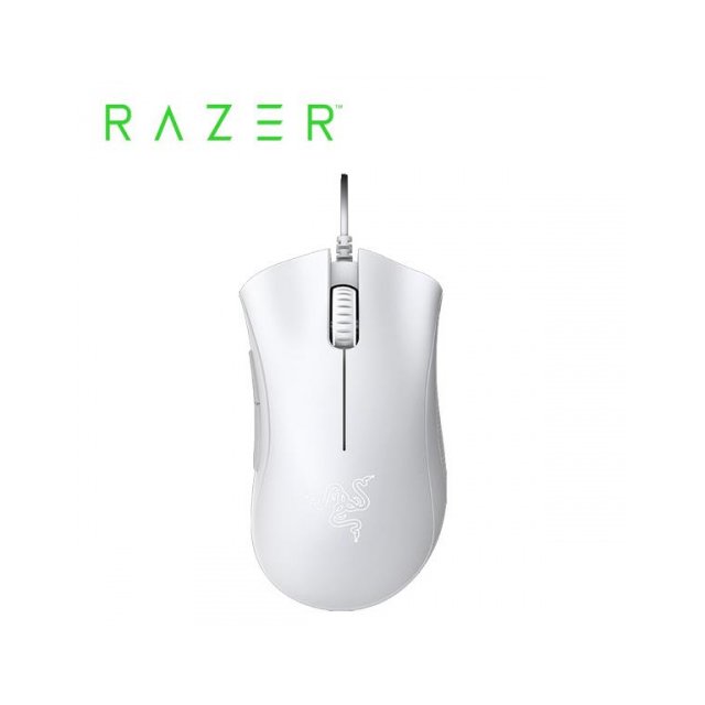 Razer 雷蛇 DeathAdder Essential White 煉獄蝰蛇標準版 電競滑鼠 白色 【RZ01-03850200-R3M1-UT】