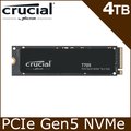美光 Micron Crucial T705 4TB PCIe Gen5 NVMe M.2 SSD (CT4000T705SSD3)